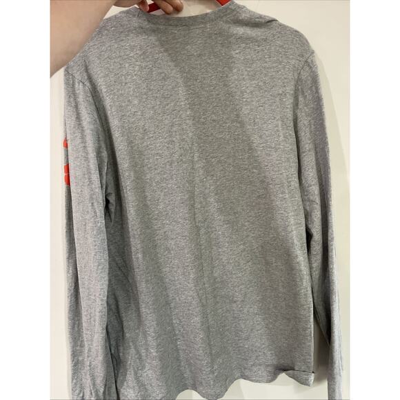 NEW Nike Tee Men’s Clemson University Tigers Gray LS Cotton Tee Shirt Size Med - Picture 5 of 7